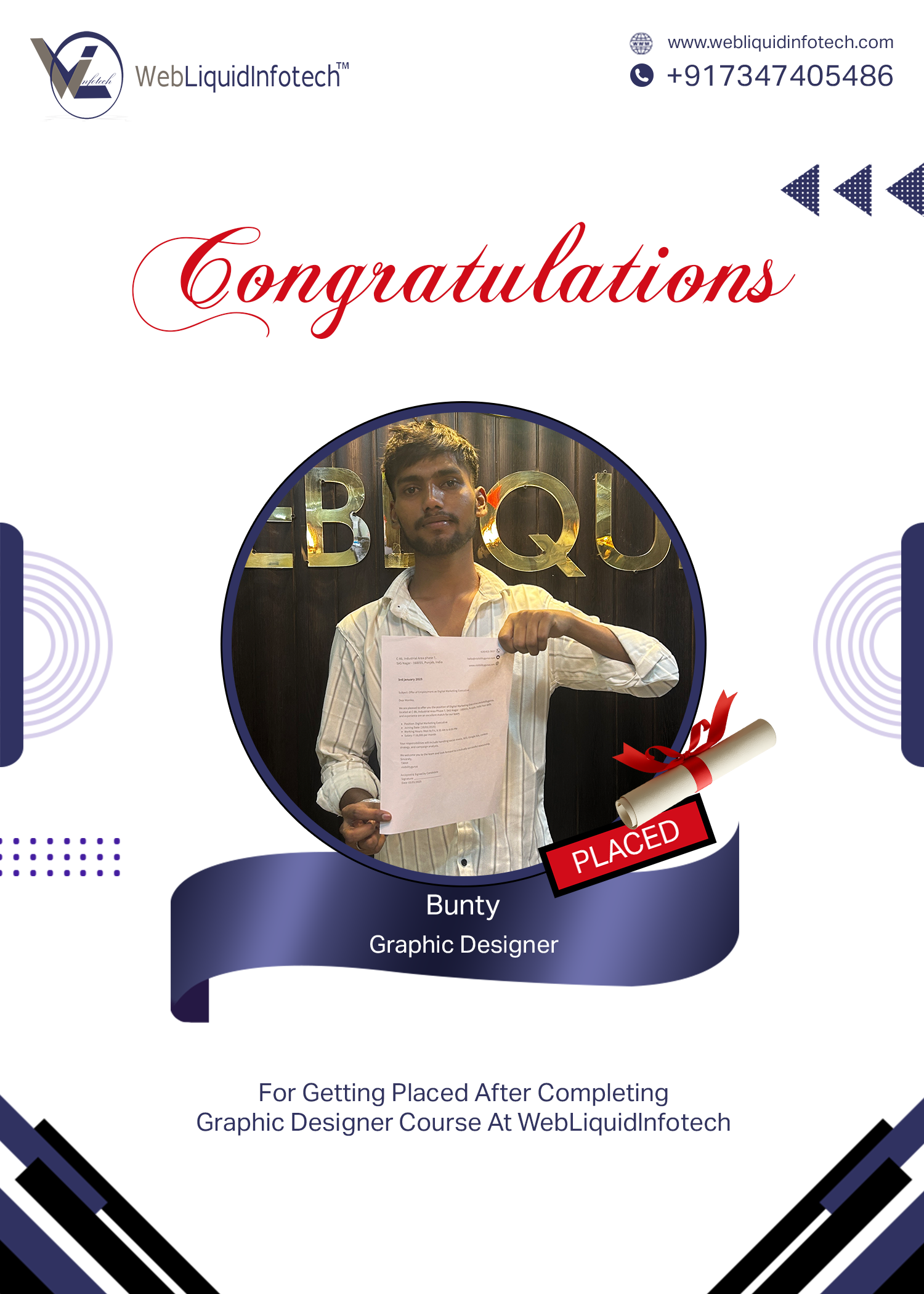 Infotech-Congratulations-Frame-6