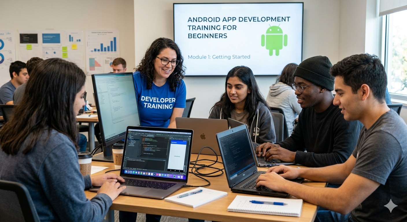 android app development training for beginners