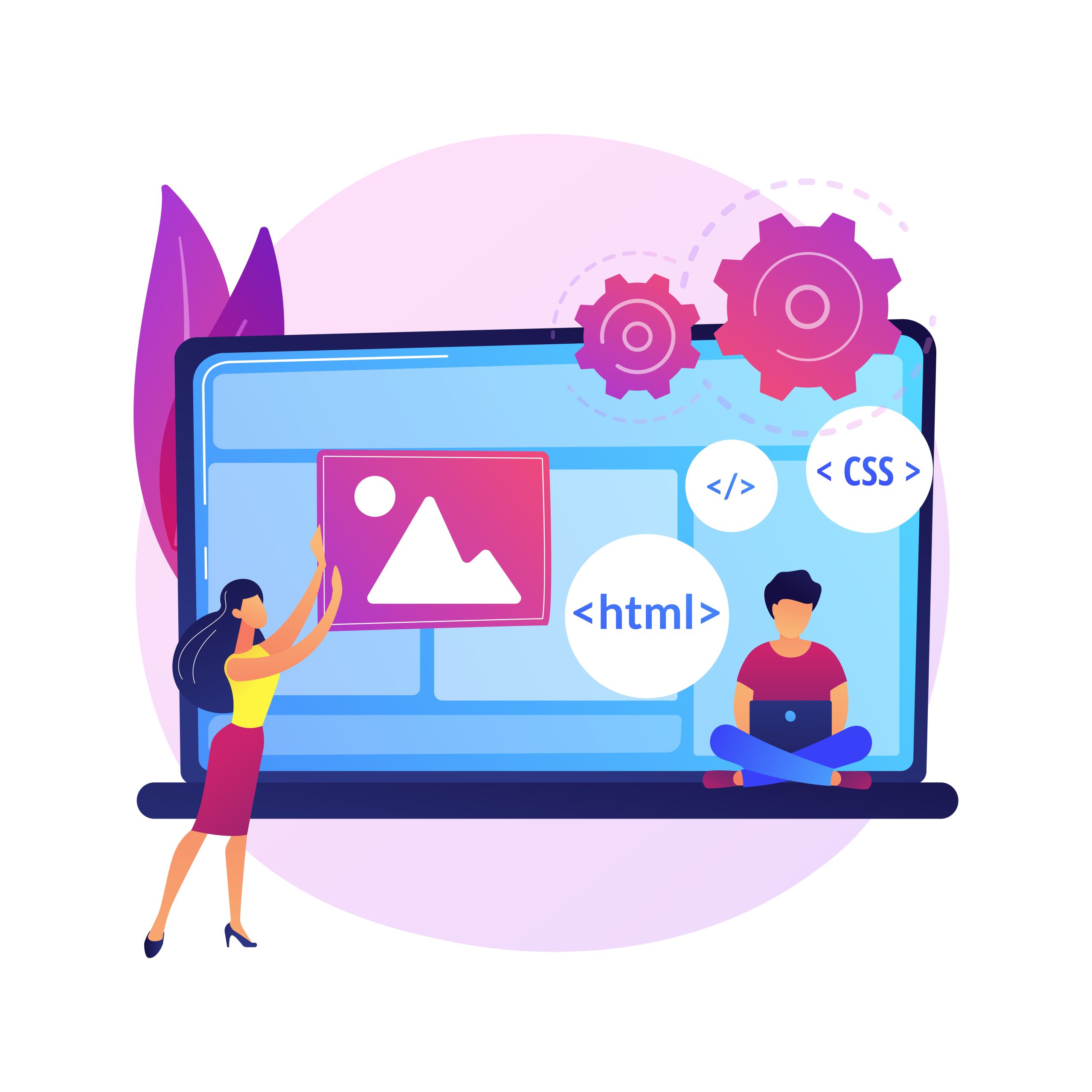 PHP programming concept illustration