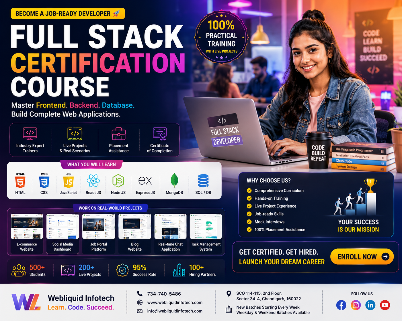 Beginner-friendly full stack developer course